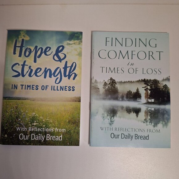 5 Christian Devotional Books Our Daily Bread Ministries Comfort Loss Illness Lot - Picture 2 of 7